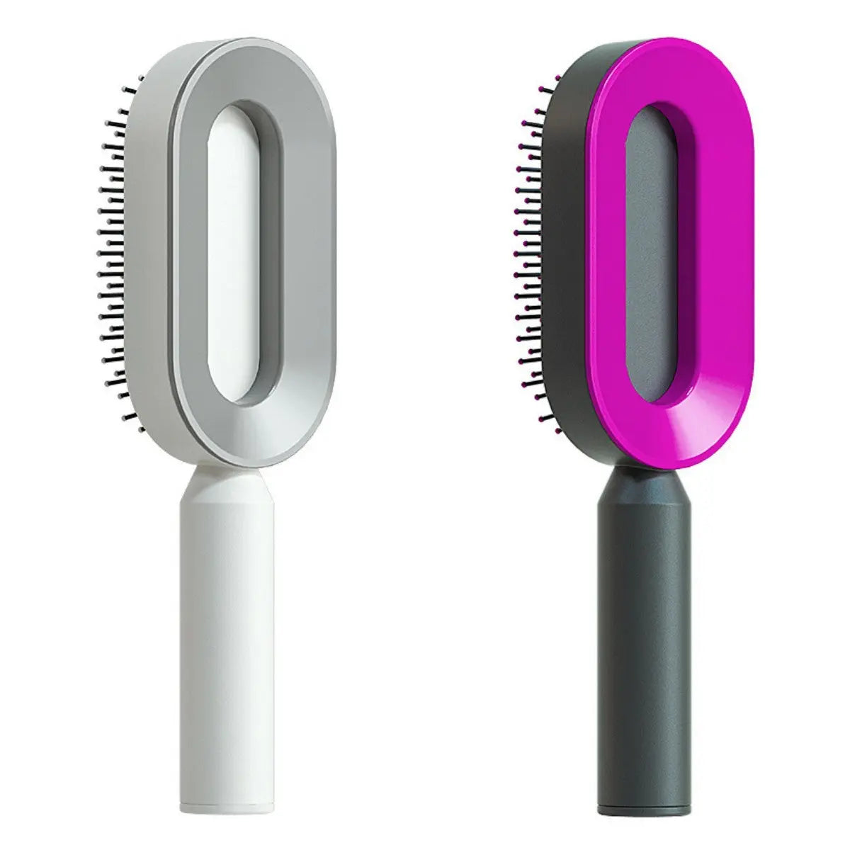 Self Cleaning Hair Brush For Women One-key Cleaning Hair Loss Airbag Massage Scalp Comb Anti-Static Hairbrush - Trending's Arena Beauty Self Cleaning Hair Brush For Women One-key Cleaning Hair Loss Airbag Massage Scalp Comb Anti-Static Hairbrush FACE Set-P
