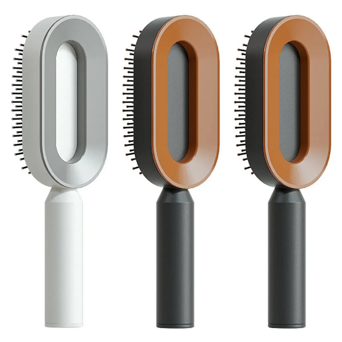 Self Cleaning Hair Brush For Women One-key Cleaning Hair Loss Airbag Massage Scalp Comb Anti-Static Hairbrush - Trending's Arena Beauty Self Cleaning Hair Brush For Women One-key Cleaning Hair Loss Airbag Massage Scalp Comb Anti-Static Hairbrush FACE Set-T