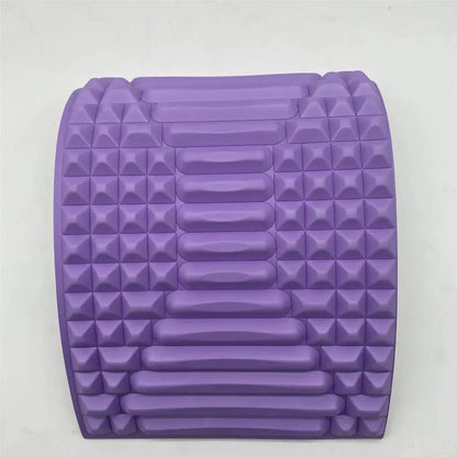 Back Stretcher Pillow Neck Lumbar Support Massager For Neck Waist Back Sciatica Herniated Disc Pain Relief Massage Relaxation - Trending's Arena Beauty Back Stretcher Pillow Neck Lumbar Support Massager For Neck Waist Back Sciatica Herniated Disc Pain Relief Massage Relaxation Body Slimmer Purple