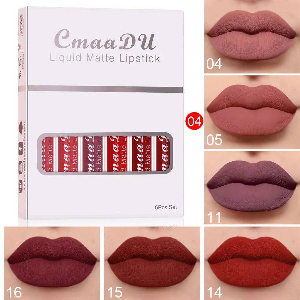 Boxes Of Matte Non-stick Cup Waterproof Lipstick Long Lasting Lip Gloss - Trending's Arena Beauty Boxes Of Matte Non-stick Cup Waterproof Lipstick Long Lasting Lip Gloss LIPs Products D