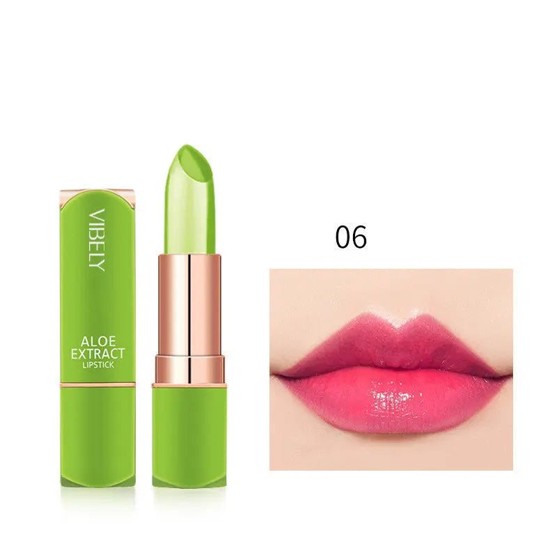 Moisturizing Warm And Color Changing Jelly Lipstick - Trending's Arena Beauty Moisturizing Warm And Color Changing Jelly Lipstick LIPs Products Ruby-red