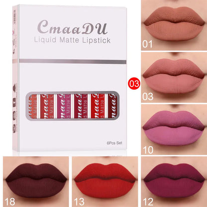 Boxes Of Matte Non-stick Cup Waterproof Lipstick Long Lasting Lip Gloss - Trending's Arena Beauty Boxes Of Matte Non-stick Cup Waterproof Lipstick Long Lasting Lip Gloss LIPs Products C