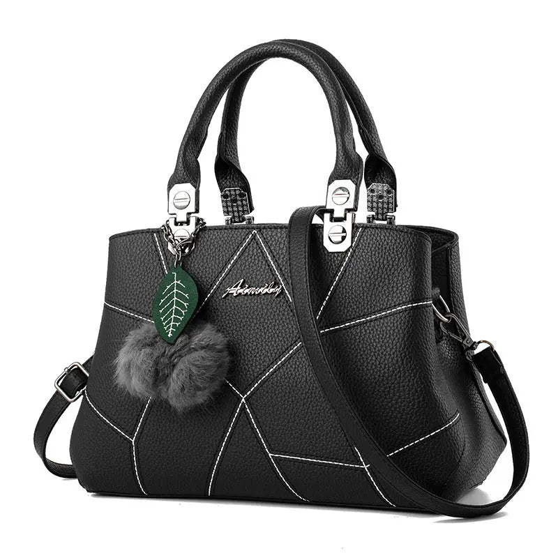 Fashion Embroidered Thread Women's Bag Large Capacity Shoulder Messenger Bag Middle-aged Mother Fashionable - Trending's Arena Beauty Fashion Embroidered Thread Women's Bag Large Capacity Shoulder Messenger Bag Middle-aged Mother Fashionable  