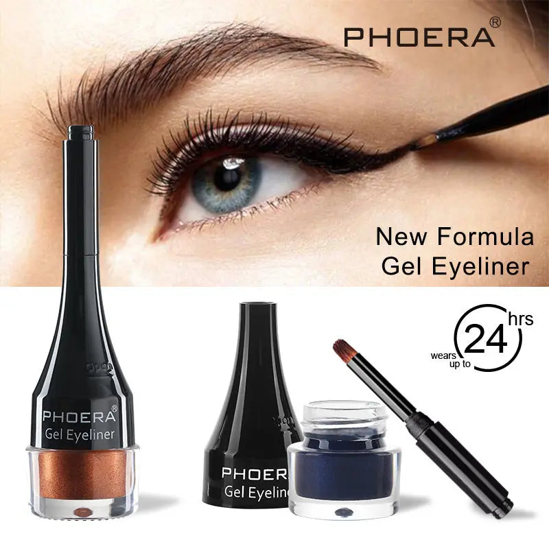 PHOERA Ten Color Eyeliner Eyeliner - Trending's Arena Beauty PHOERA Ten Color Eyeliner Eyeliner Eye Lash 