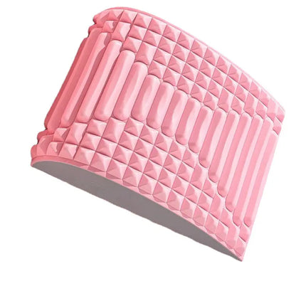 Back Stretcher Pillow Neck Lumbar Support Massager For Neck Waist Back Sciatica Herniated Disc Pain Relief Massage Relaxation - Trending's Arena Beauty Back Stretcher Pillow Neck Lumbar Support Massager For Neck Waist Back Sciatica Herniated Disc Pain Relief Massage Relaxation Body Slimmer Pink