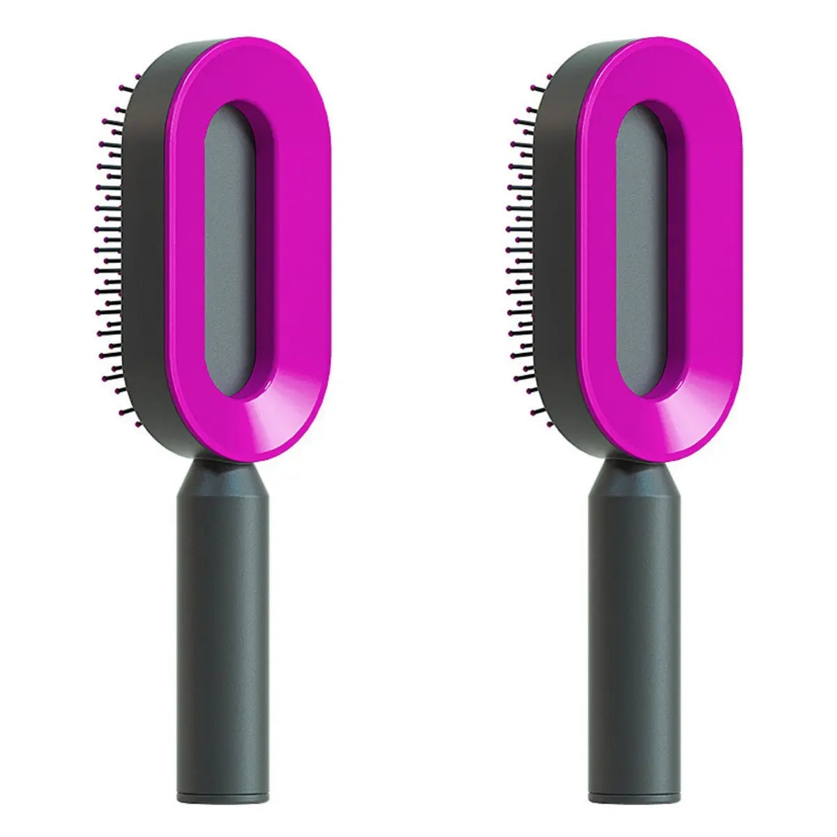 Self Cleaning Hair Brush For Women One-key Cleaning Hair Loss Airbag Massage Scalp Comb Anti-Static Hairbrush - Trending's Arena Beauty Self Cleaning Hair Brush For Women One-key Cleaning Hair Loss Airbag Massage Scalp Comb Anti-Static Hairbrush FACE Set-M