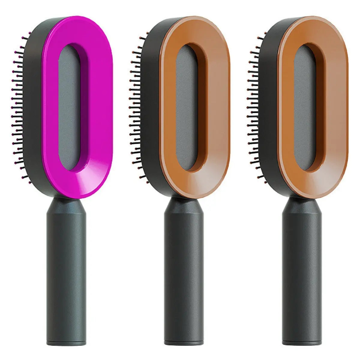 Self Cleaning Hair Brush For Women One-key Cleaning Hair Loss Airbag Massage Scalp Comb Anti-Static Hairbrush - Trending's Arena Beauty Self Cleaning Hair Brush For Women One-key Cleaning Hair Loss Airbag Massage Scalp Comb Anti-Static Hairbrush FACE Set-U