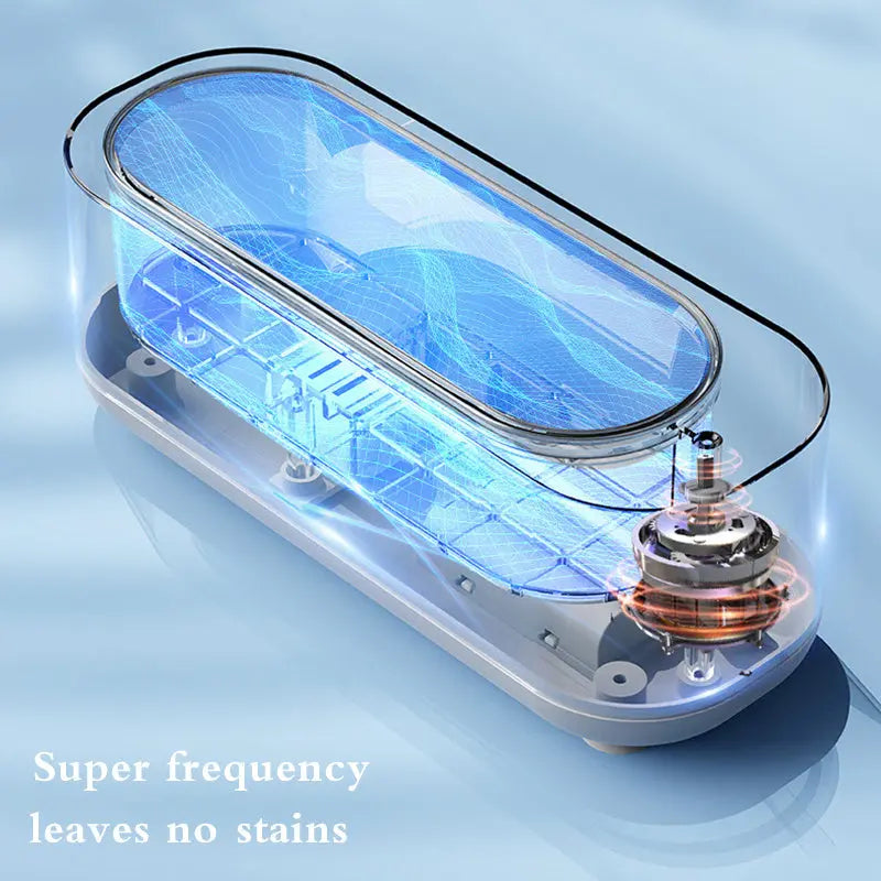 Ultrasonic Cleaning Machine High Frequency Vibration Wash Cleaner Washing Jewelry Glasses Watch Ring Dentures Cleaner - Trending's Arena Beauty Ultrasonic Cleaning Machine High Frequency Vibration Wash Cleaner Washing Jewelry Glasses Watch Ring Dentures Cleaner Electronics Facial & Neck 