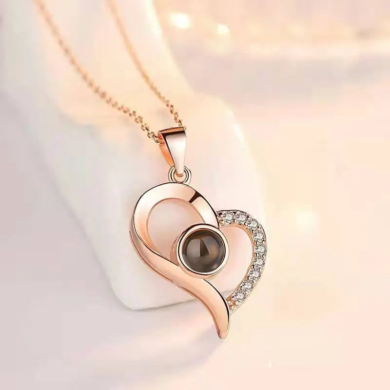 Hot Valentine's Day Gifts Metal Rose Jewelry Gift Box Necklace For Wedding Girlfriend Necklace Gifts - Trending's Arena Beauty Hot Valentine's Day Gifts Metal Rose Jewelry Gift Box Necklace For Wedding Girlfriend Necklace Gifts Electronics Facial & Neck Necklace-B