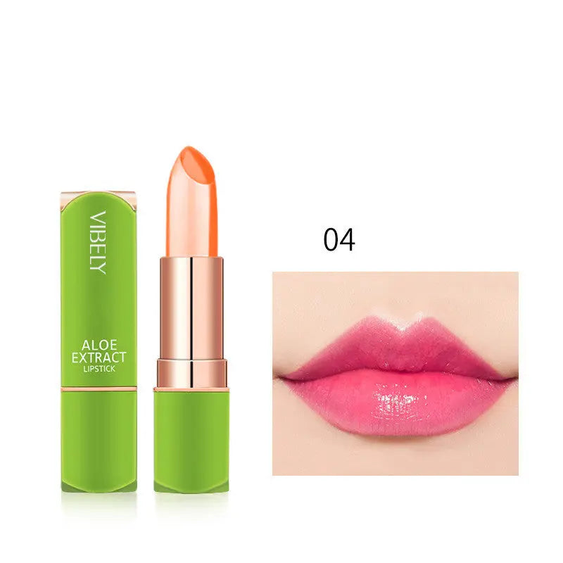 Moisturizing Warm And Color Changing Jelly Lipstick - Trending's Arena Beauty Moisturizing Warm And Color Changing Jelly Lipstick LIPs Products Pink