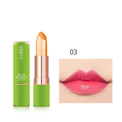 Moisturizing Warm And Color Changing Jelly Lipstick - Trending's Arena Beauty Moisturizing Warm And Color Changing Jelly Lipstick LIPs Products Orange-red