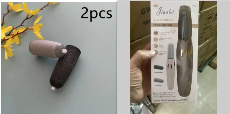 Electric Callus Pedicure Foot Grinder - Trending's Arena Beauty Electric Callus Pedicure Foot Grinder Foot Products Pink-set1-USB